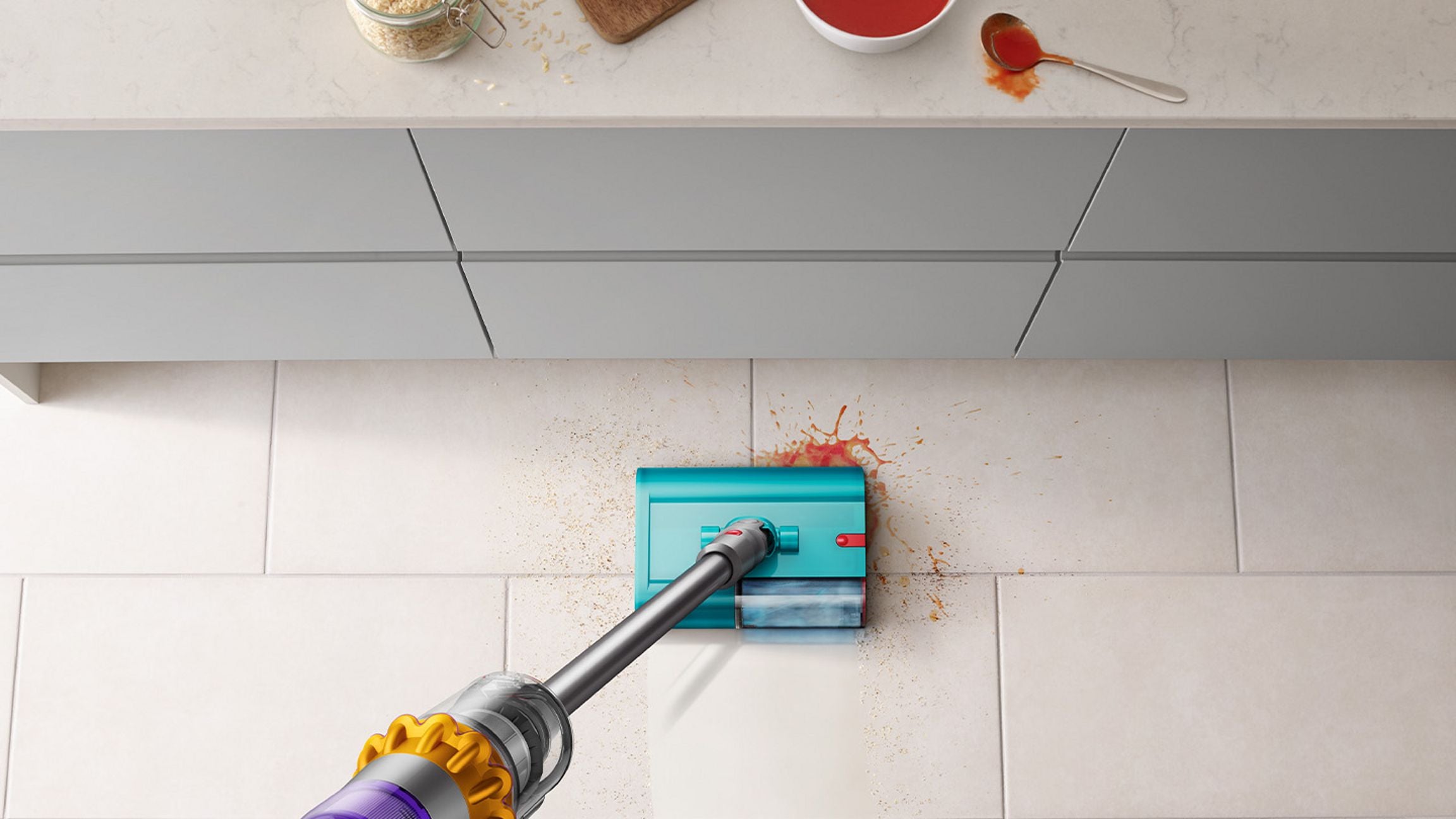 Dyson V15s Detect Submarine™ wet and dry vacuum cleaner (Yellow/Nickel)